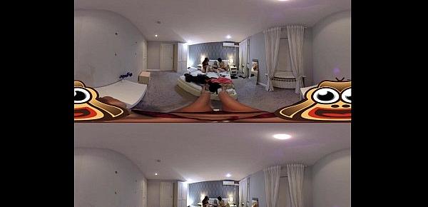  VR Porn Hot Lesbian Orgy in 360